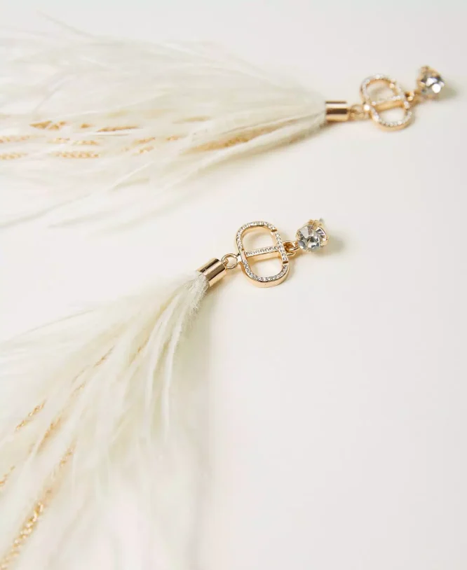 EARRINGS WITH FEATHERS AND STRINGS TWINSET ACCESSORY 5