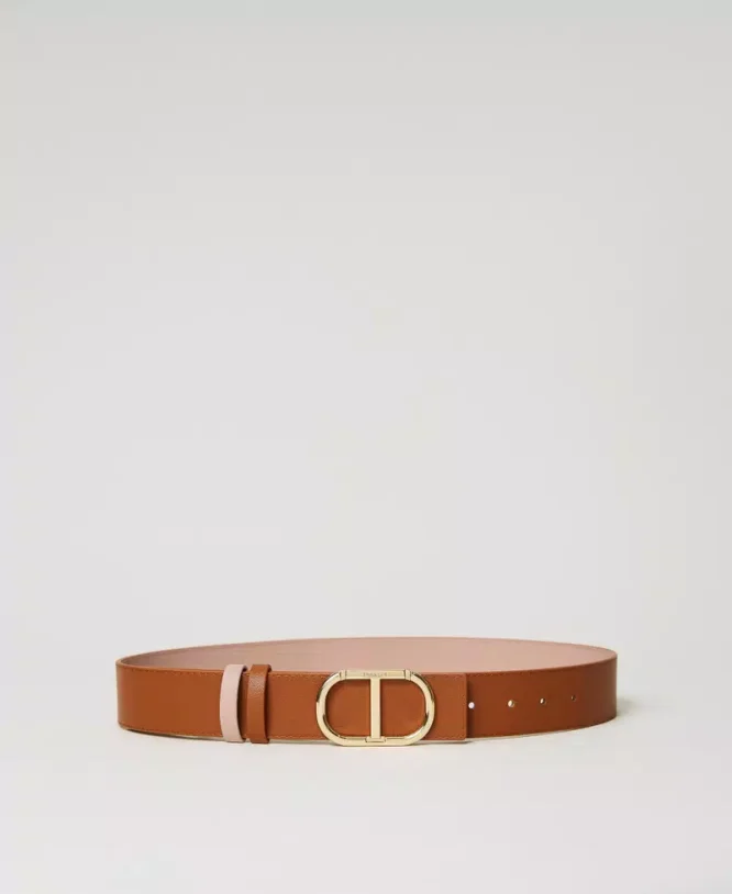 TWO-TONE BELT WITH LOGO TWINSET ACCESSORY 3