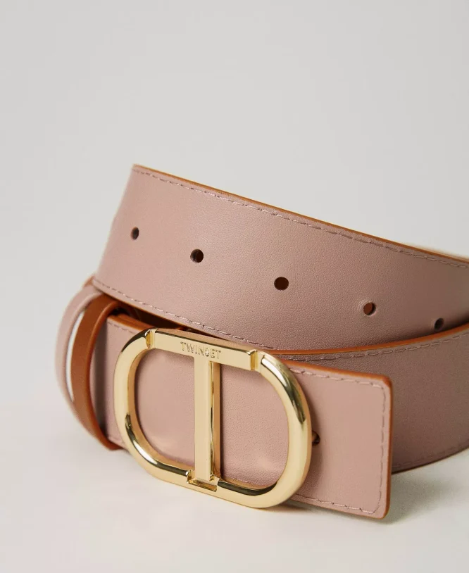TWO-TONE BELT WITH LOGO TWINSET ACCESSORY 4