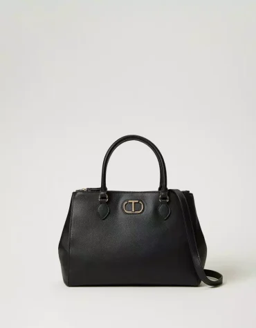 SHOPPER ΜΕ ΕΣΩΤΕΡΙΚΟ ΔΙΑΧΩΡΙΣΤΙΚΟ TWINSET ΑΞΕΣΟΥΑΡ