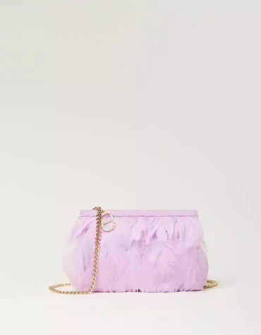 SHOULDER BAG WITH FEATHERS TWINSET ACCESSORY 29