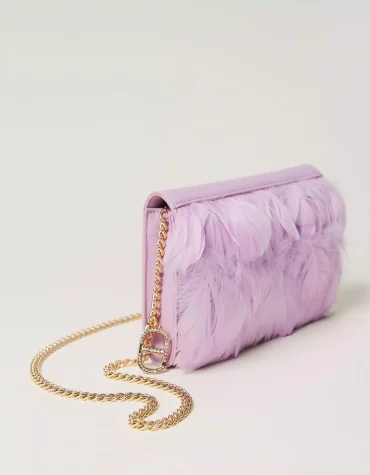 SHOULDER BAG WITH FEATHERS TWINSET ACCESSORY 28