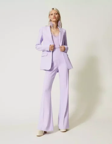 CREPE TROUSERS TWINSET CLOTHES