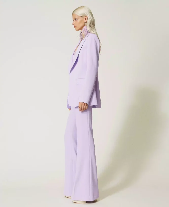 CREPE TROUSERS TWINSET CLOTHES 5