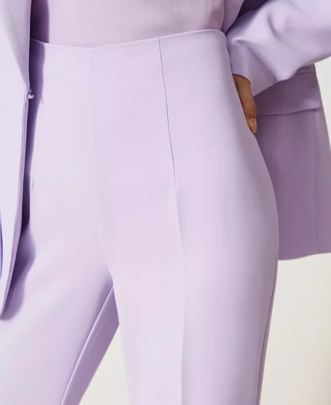CREPE TROUSERS TWINSET CLOTHES 6