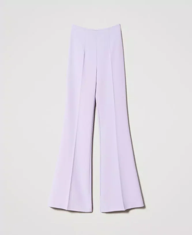CREPE TROUSERS TWINSET CLOTHES 7