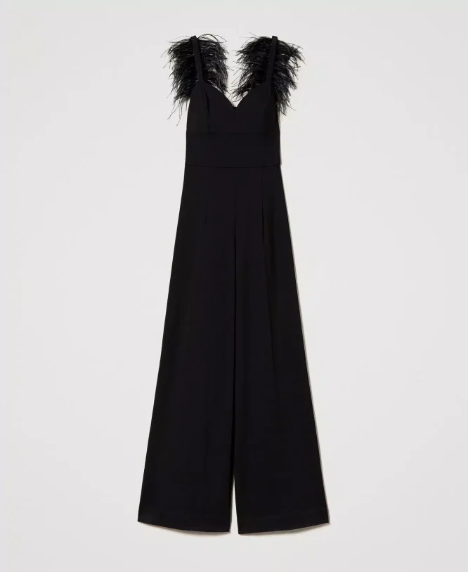 ONE-SUIT WITH FEATHERS TWINSET CLOTHES 4
