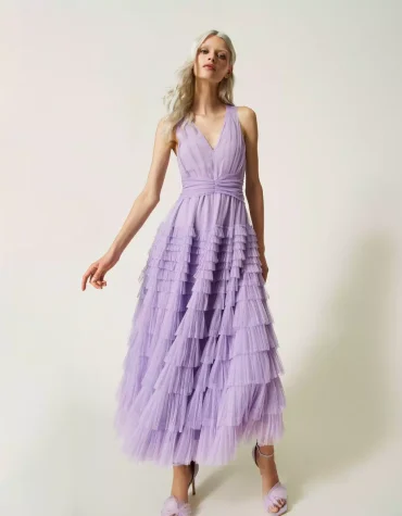 TULLE DRESS TWINSET CLOTHES