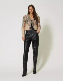 HIGH WAIST PANTS TWINSET CLOTHES 8