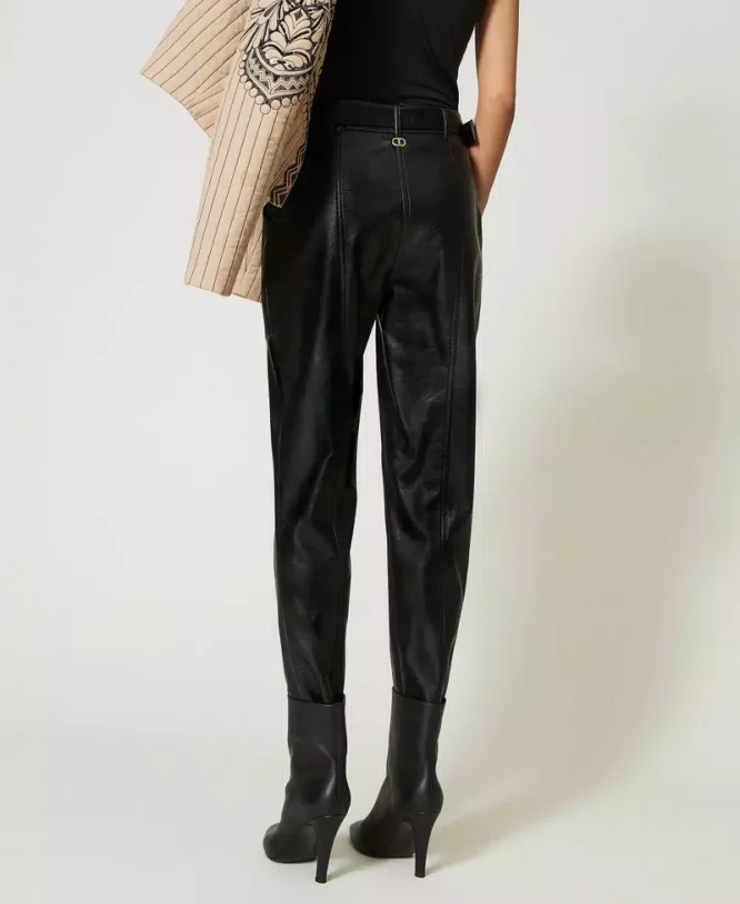 HIGH WAIST PANTS TWINSET CLOTHES 6