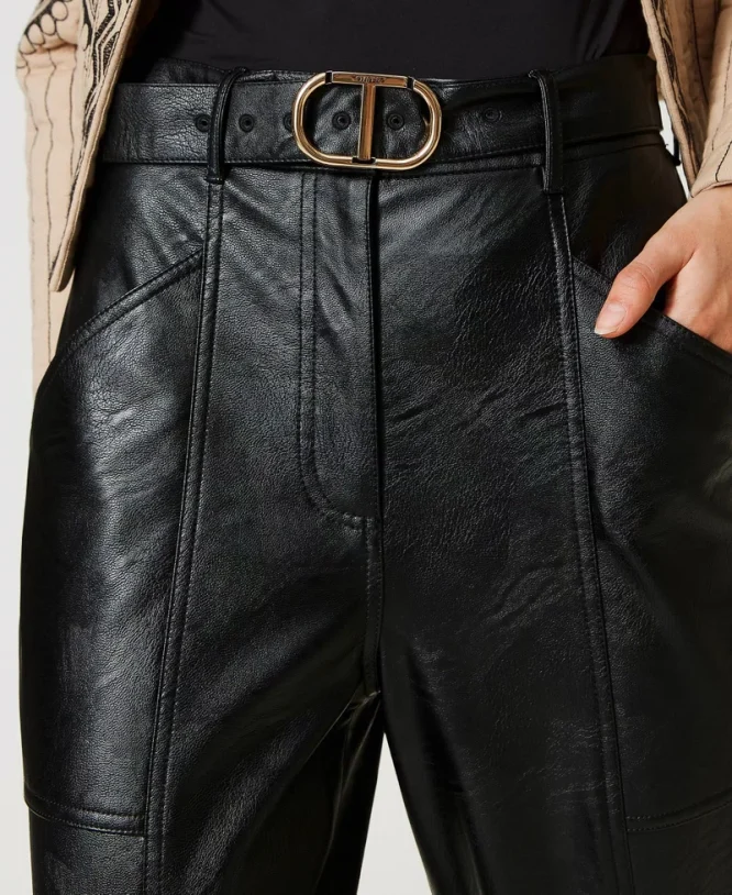 HIGH WAIST PANTS TWINSET CLOTHES 7