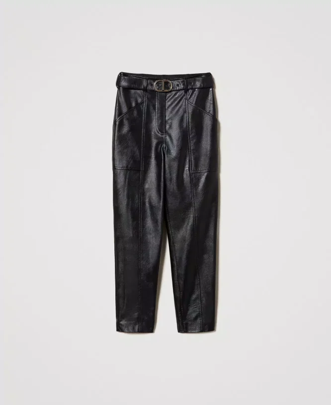 HIGH WAIST PANTS TWINSET CLOTHES 4