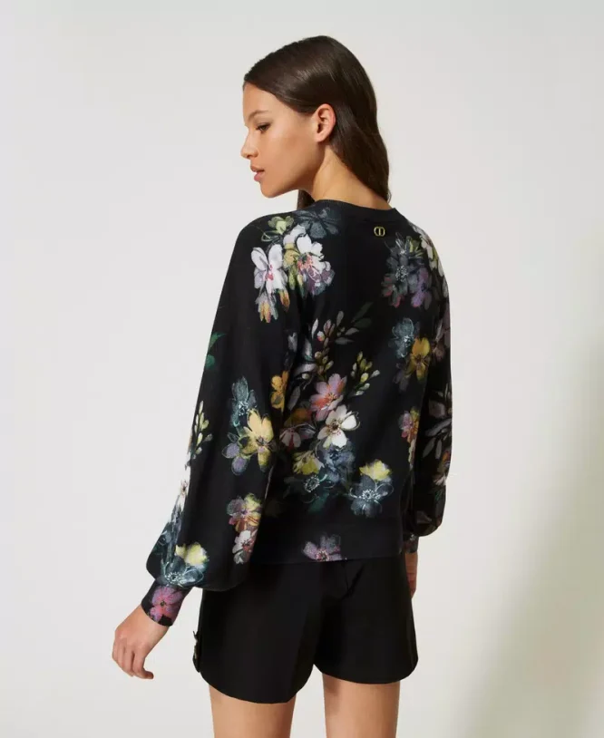 FLORAL JUMPER TWINSET BLOUSES 5