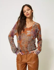 HIGH WAIST PANTS TWINSET CLOTHES 2