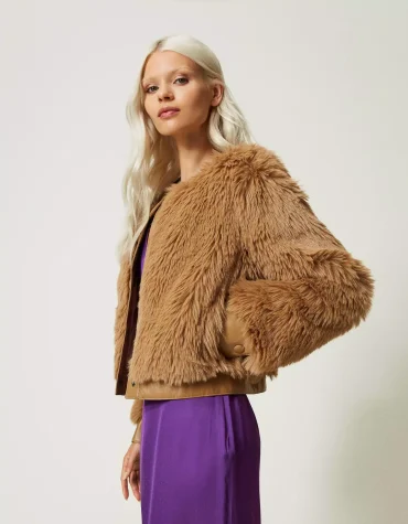 FAUX FUR TWINSET CLOTHES 2