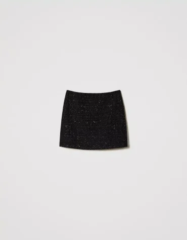 ΜΙΝΙ ΦΟΥΣΤΑ BOUCLE TWINSET ΝΕΕΣ ΑΦΙΞΕΙΣ 2