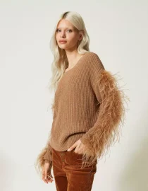 ZIVAGO IN WOOL AND CASHMERE WITH LUREXTWINSET BLOUSES 2