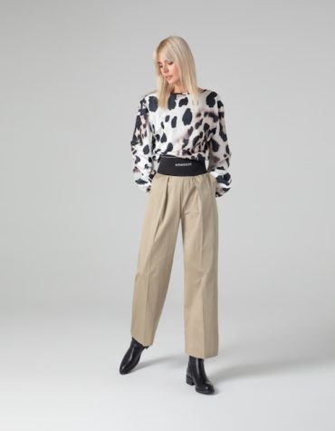 LYDIA ΜΠΛΟΥΖΑ (ANIMAL PRINT) MAMOUSH BLOUSES 2