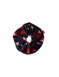 SCRUNCHIE (BLACK/HEARTS) MAMOUSH ΑΞΕΣΟΥΑΡ 5