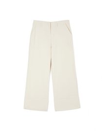 CROPPED SHIRT WITH CRYSTALS LOGO MILKWHITE BLOUSES 2