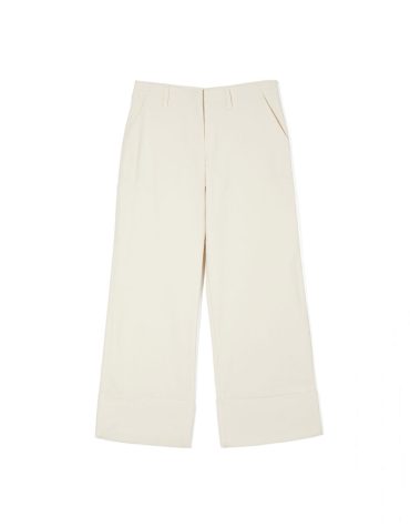 LOW WAIST TROUSERS MILKWHITE CLOTHES