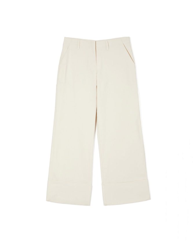 LOW WAIST TROUSERS MILKWHITE CLOTHES 3