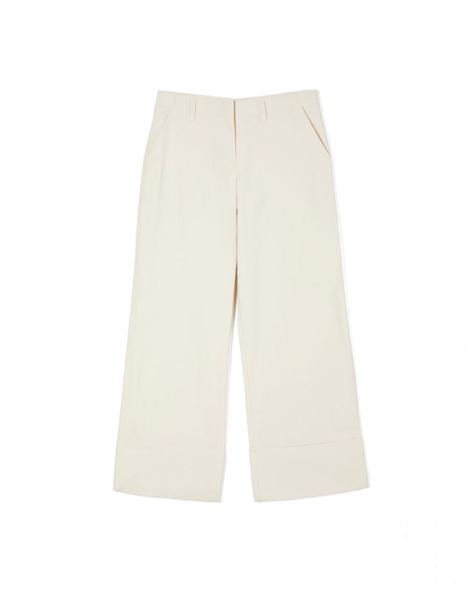 LOW WAIST TROUSERS MILKWHITE CLOTHES 3