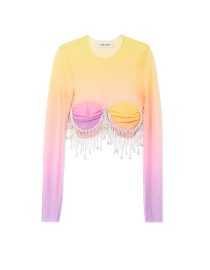 CROPPED PRINTED SUNRISE TOP MILKWHITE ΜΠΛΟΥΖΕΣ 2