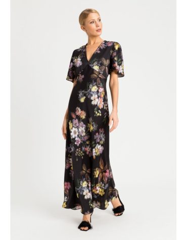 LONG FLORAL TWILL DRESS TWINSET ΡΟΥΧΑ 2