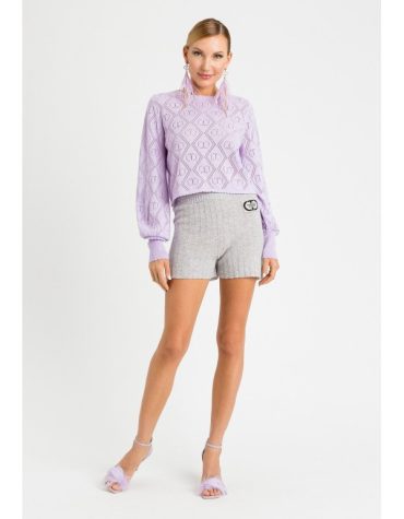 KNITTED BLOUSE TWINSET BLOUSES 2