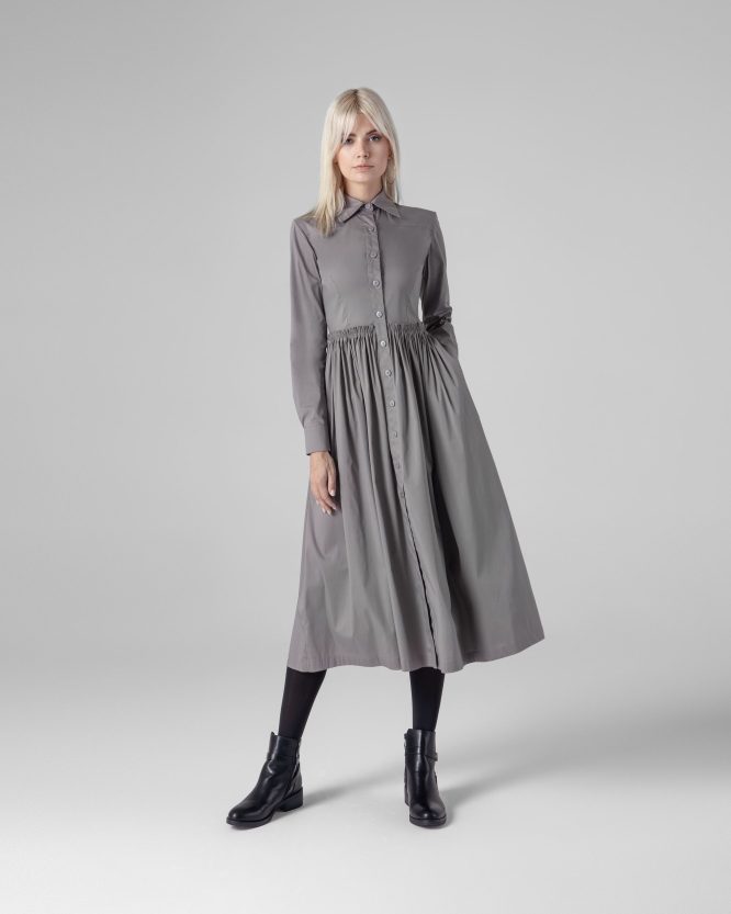 LIANA DRESS (GREY) MAMOUSH CLOTHES 24