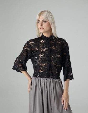 NINA LACE SHIRT MAMOUSH ΜΠΛΟΥΖΕΣ