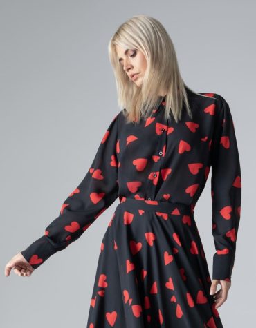 ADA ΠΟΥΚΑΜΙΣΟ (BLACK/HEARTS) MAMOUSH ΝΕΕΣ ΑΦΙΞΕΙΣ 2