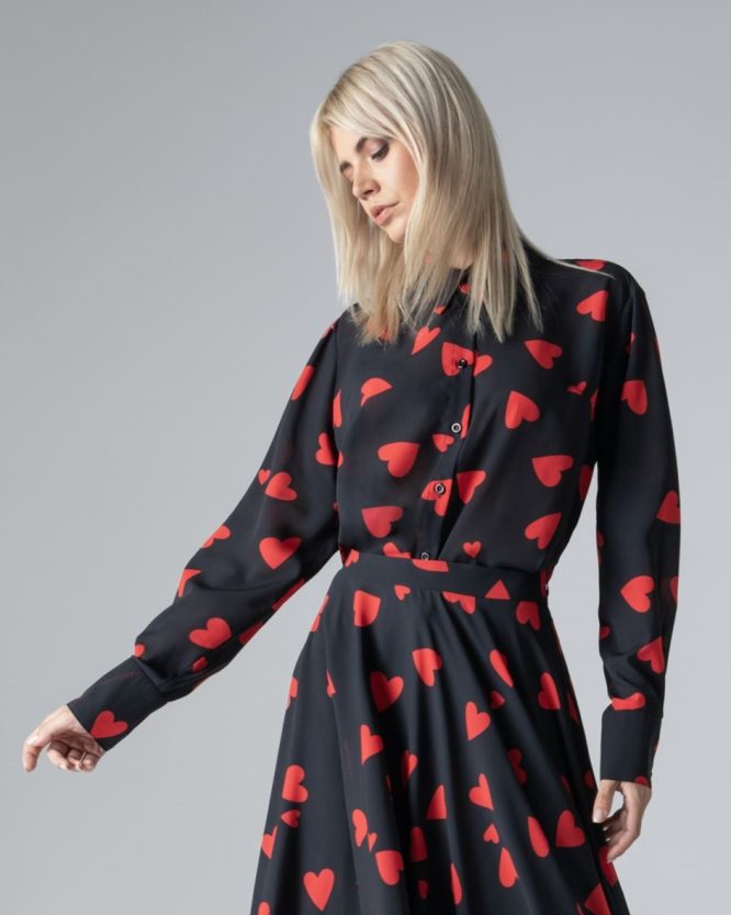 ADA ΠΟΥΚΑΜΙΣΟ (BLACK/HEARTS) MAMOUSH ΝΕΕΣ ΑΦΙΞΕΙΣ 4