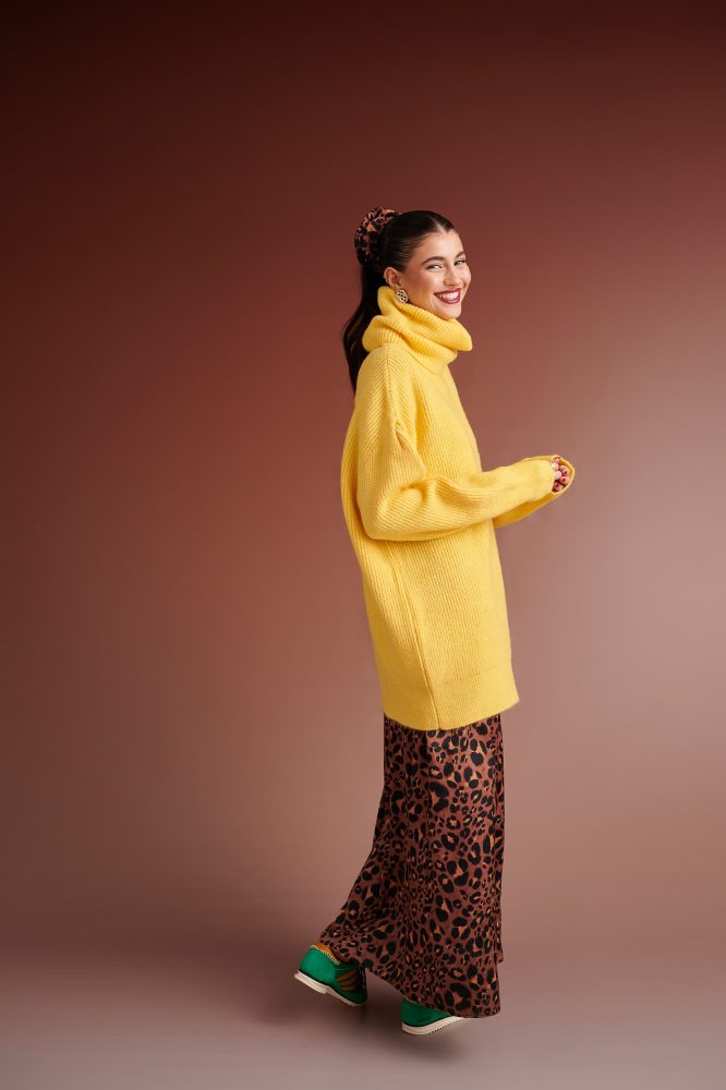 PENNY KNITTED TURTLENECK BLOUSE (YELLOW) KARAVAN BLOUSES 9