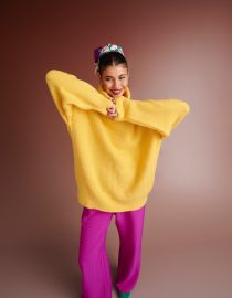 BRODY OVERSIZED SWEATER (MINT) KARAVAN BLOUSES