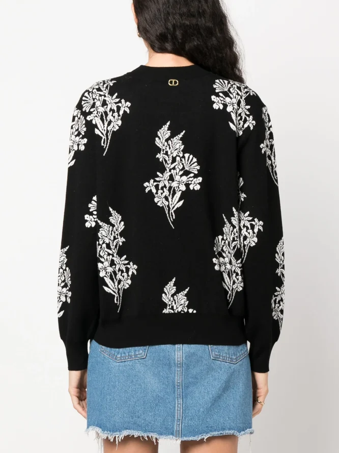 JACQUARD KNIT BLOUSE TWINSET BLOUSES 7