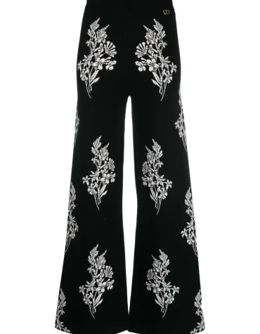 JACQUARD KNIT TROUSERS TWINSET ΡΟΥΧΑ