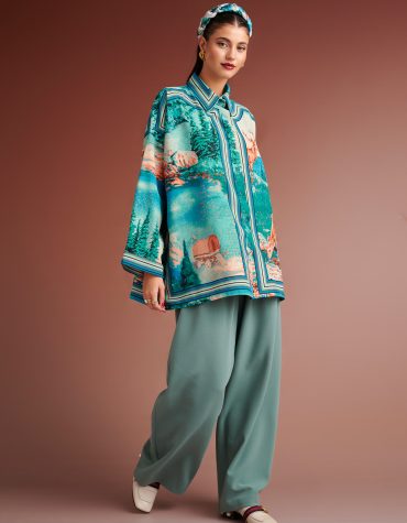 SLOANE OVERSIZE SHIRT KARAVAN BLOUSES 2