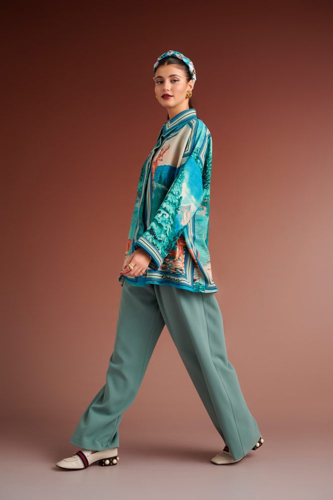 SLOANE OVERSIZE SHIRT KARAVAN BLOUSES 6