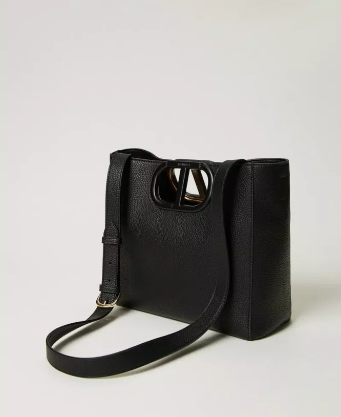 ‘LILA’ BAG WITH OVAL T HANDLETWINSET ACCESSORY 6