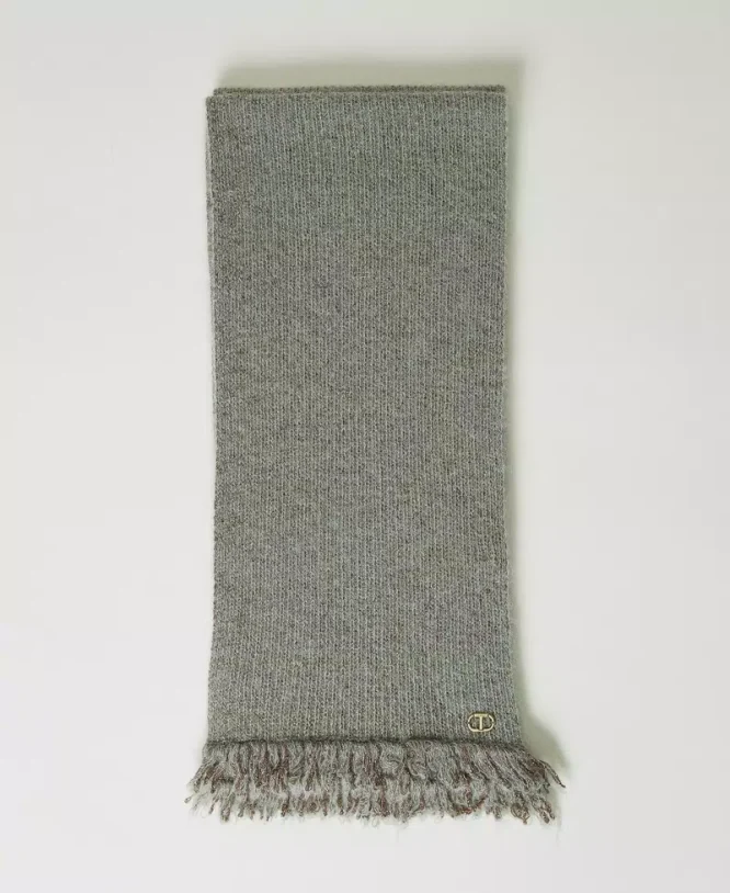 MOHER SCARF WITH LUREX AND FRINGES TWINSET ACCESSORY 5