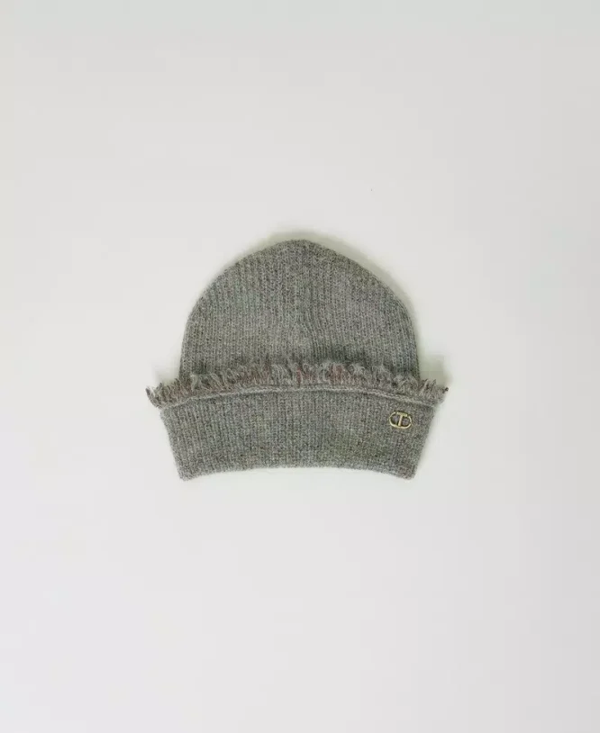 MOHAIR HAT WITH LUREX AND STRIPES TWINSET ACCESSORY 20