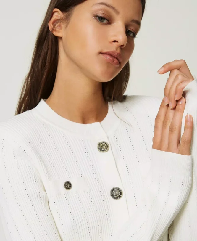 KNITTED CARDIGAN TWINSET CARDIGANS 7