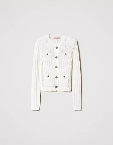 KNITTED CARDIGAN TWINSET CARDIGANS 2