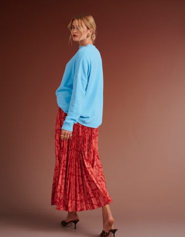 WILMA OVERSIZED ΜΑΛΑΚΟ ΠΟΥΛΟΒΕΡ (LIGHT BLUE) KARAVAN ΜΠΛΟΥΖΕΣ 2