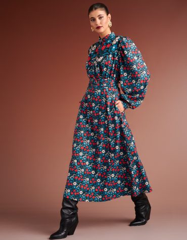 LUCIA WESTERN BLOUSE DRESS KARAVAN CLOTHES 2