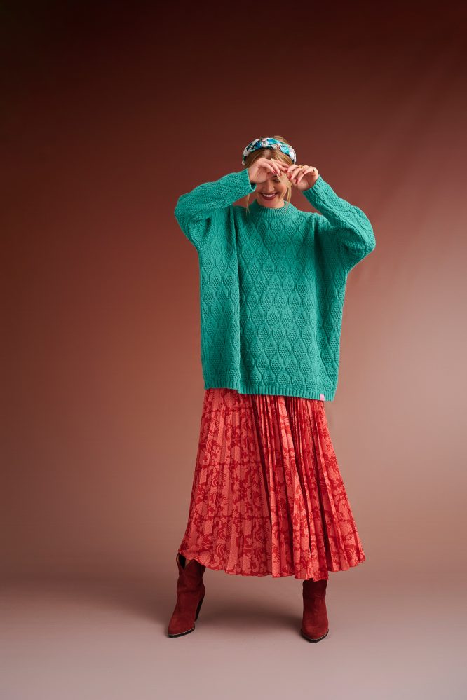 BRODY OVERSIZED SWEATER (MINT) KARAVAN BLOUSES 7