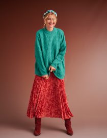 BRODY OVERSIZED SWEATER (MINT) KARAVAN BLOUSES 14