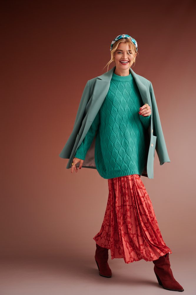 BRODY OVERSIZED SWEATER (MINT) KARAVAN BLOUSES 12